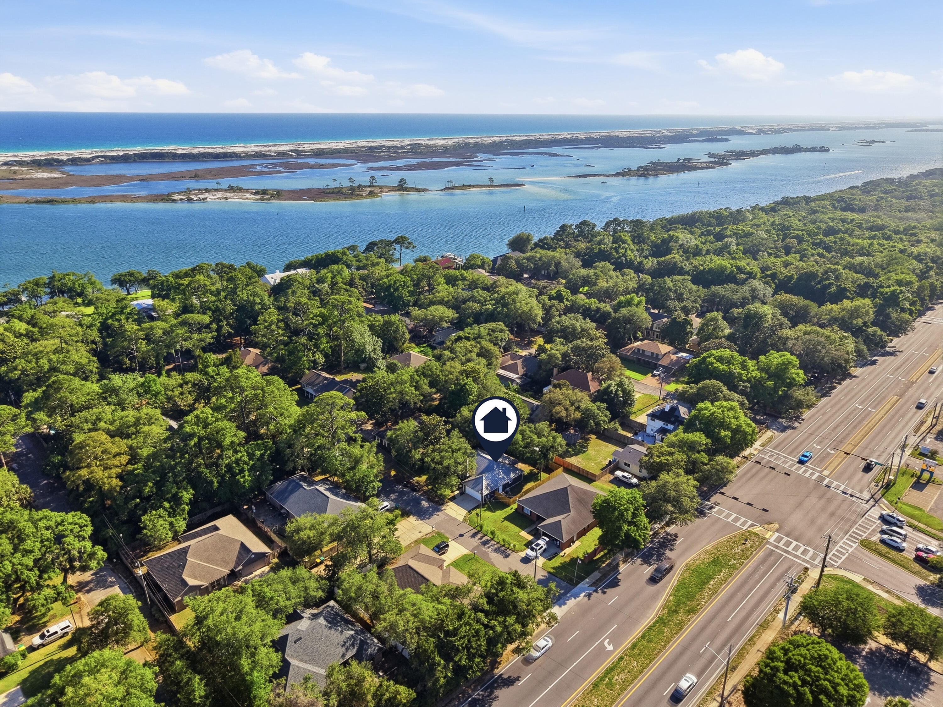 103 Point Comfort Road Mary Esther, FL 32569 - Photo 50 of 55 103 point comfort rd drone-3