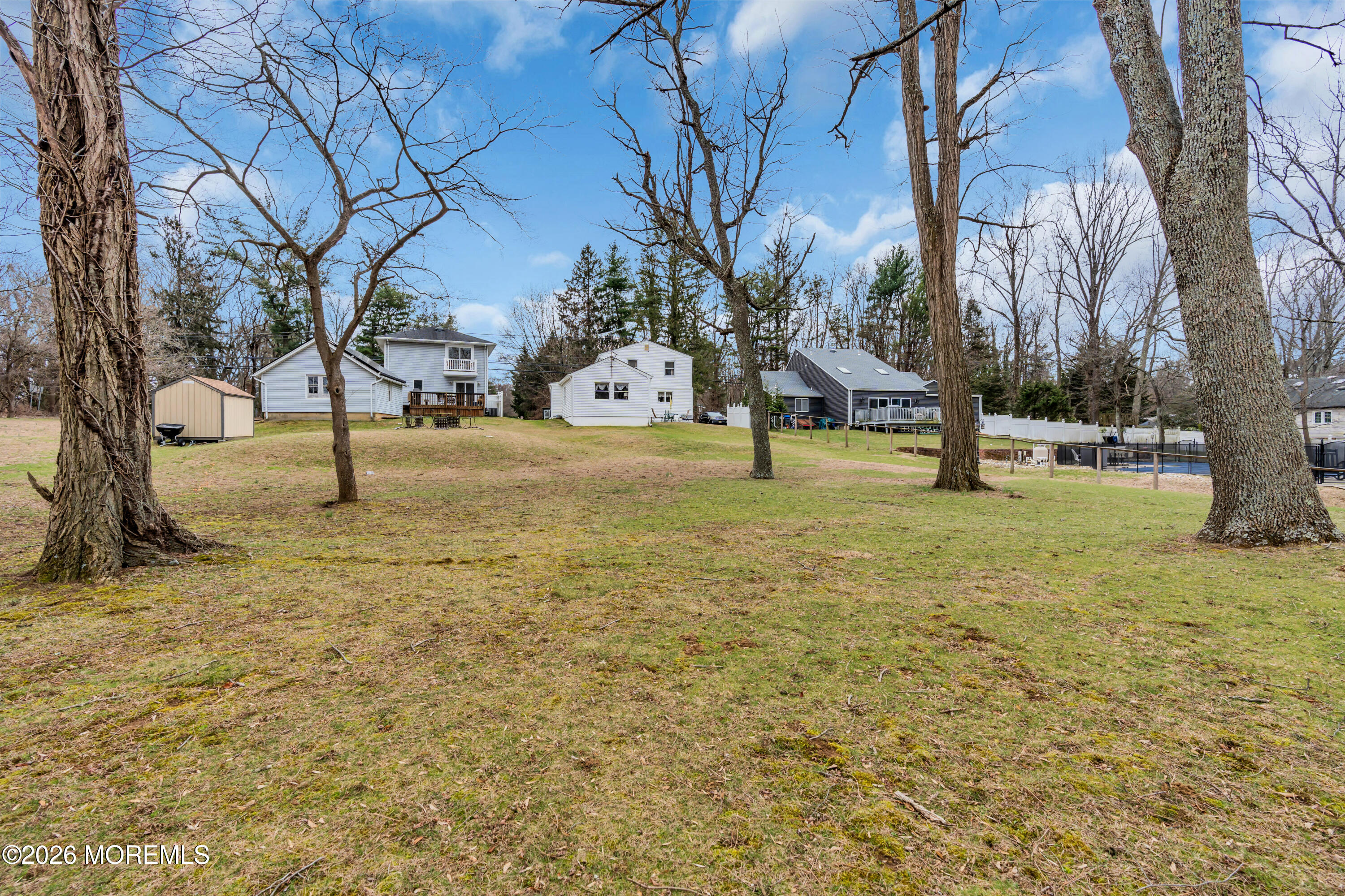 267 Phalanx Road Colts Neck, NJ 07722 - Photo 4 of 36 a view of yard with tree