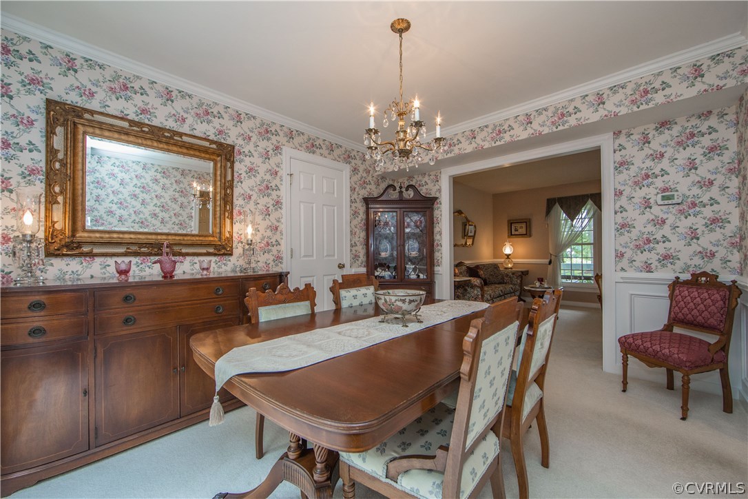 12941 Spring Run Road Midlothian, VA 23112 - Photo 9 of 48 a view of a dining room with furniture