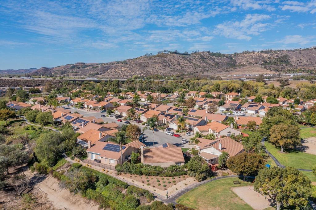 4895 Lake Shore Place Fallbrook, CA 92028 - Photo 27 of 27 an aerial view of residential house and sandy dunes