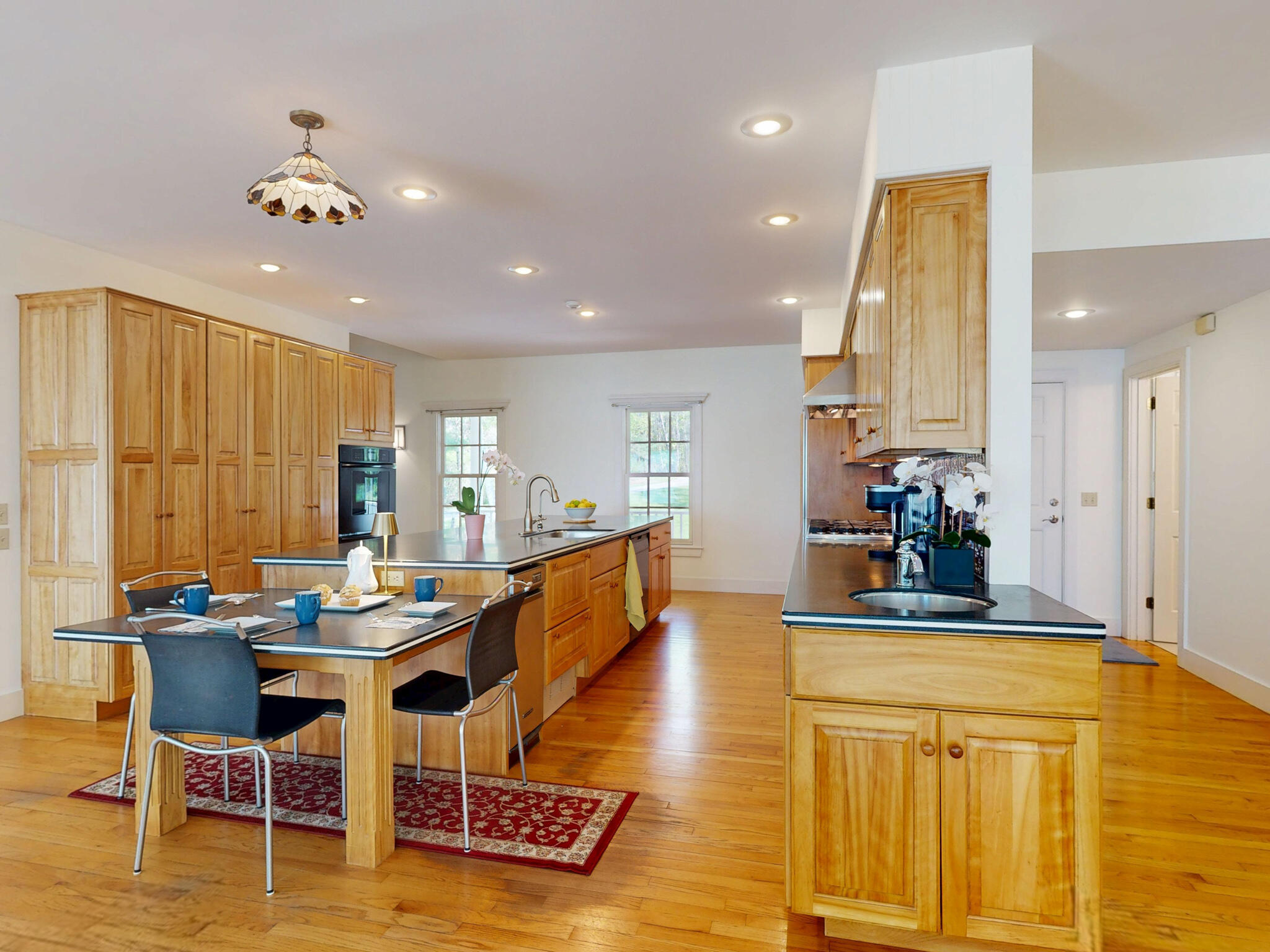 299 Gates Road Jefferson, ME 04348 - Photo 17 of 121 Bar Sink w/ Wine Cabinet