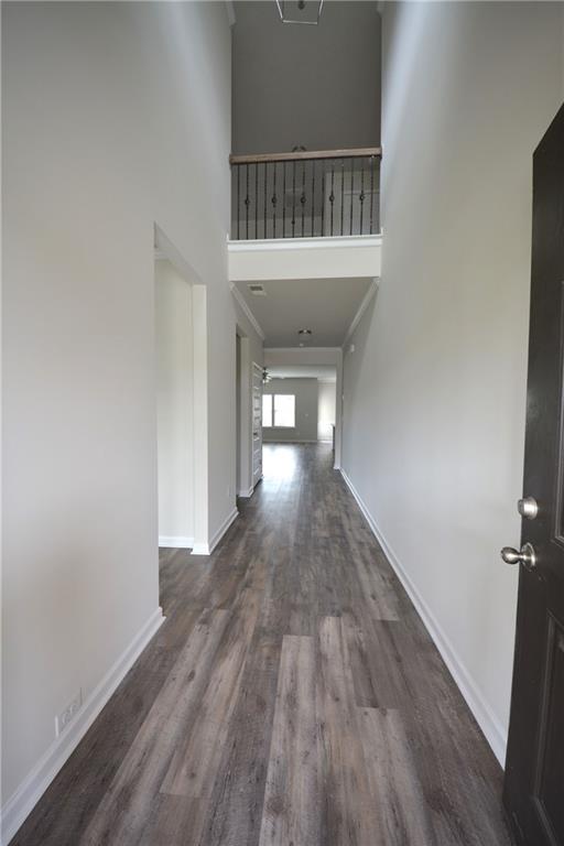 2377 Ticonic Road Lithonia, GA 30058 - Photo 9 of 40 a view of entryway with wooden floor