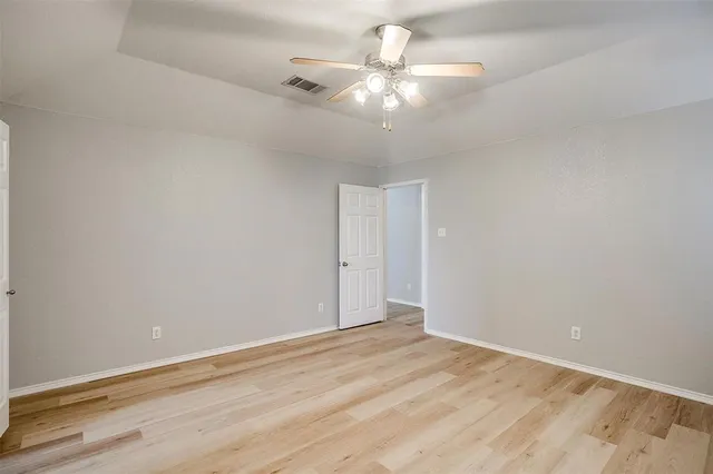 wooden floor in an empty room