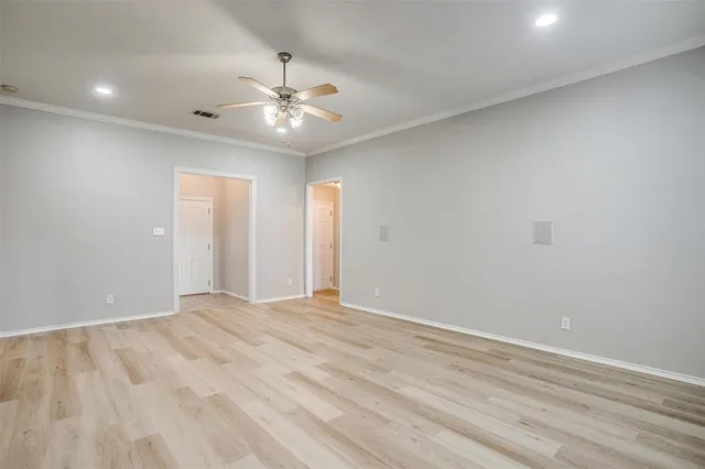 wooden floor in an empty room