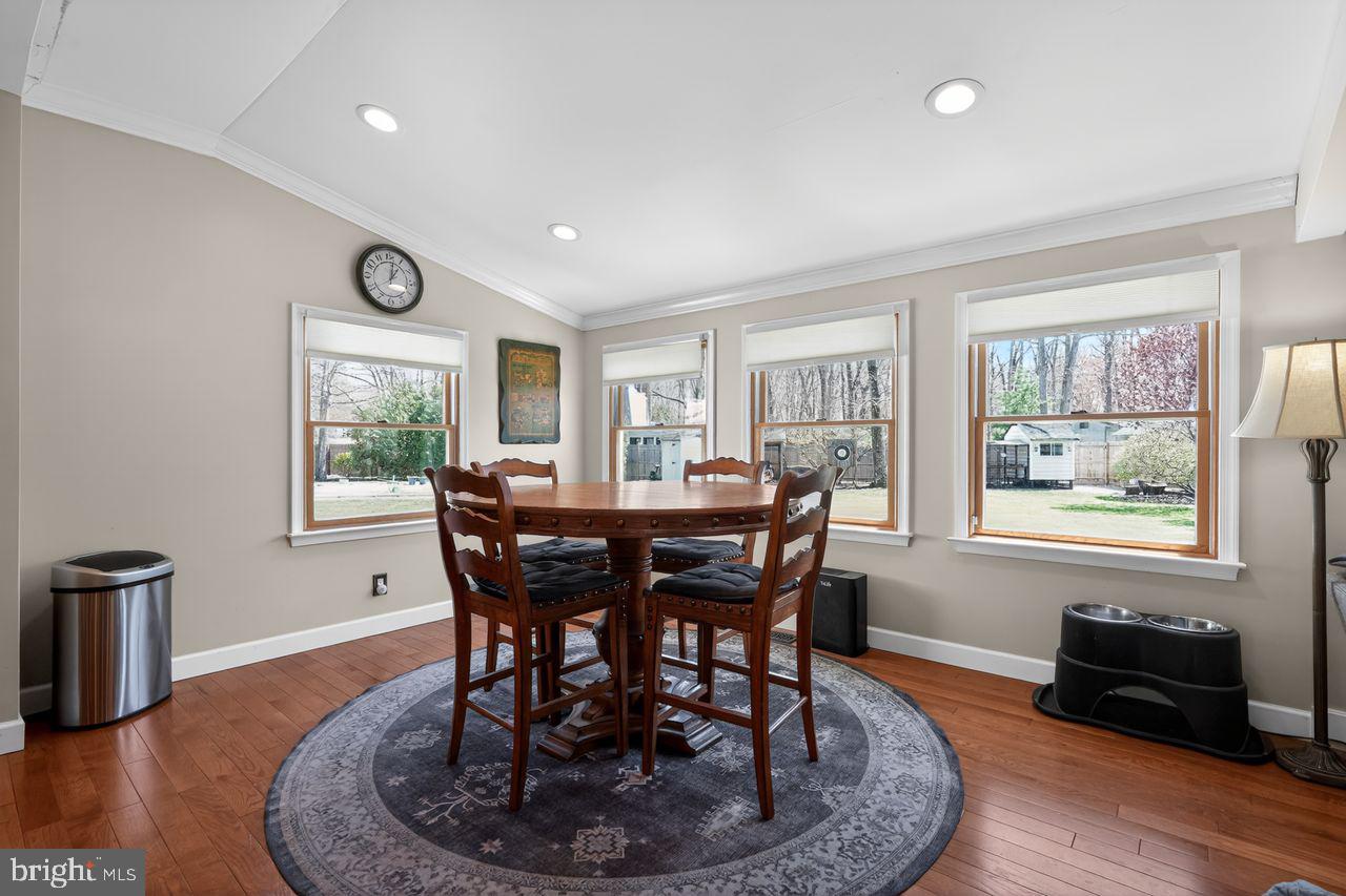 21 Mill Road Shamong, NJ 08088 - Photo 19 of 52 a view of a dining room with furniture window and wooden floor