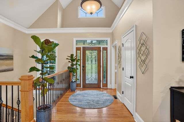8179 Pineview Court Villa Rica, GA 30180 - Photo 3 of 41 a view of entryway with wooden floor