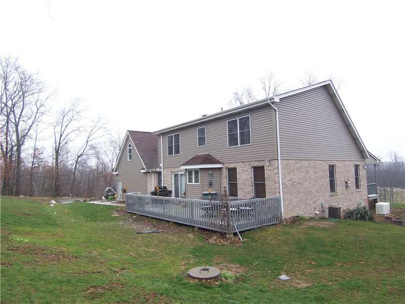 71 Mong Road Scenery Hill, PA 15360 - Photo 4 of 24 Exterior Back. Deck Access from Eat In Kitchen