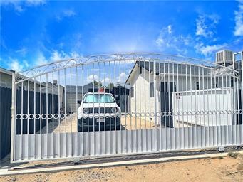 a view of a balcony with a swing