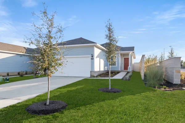 a house that has a garden