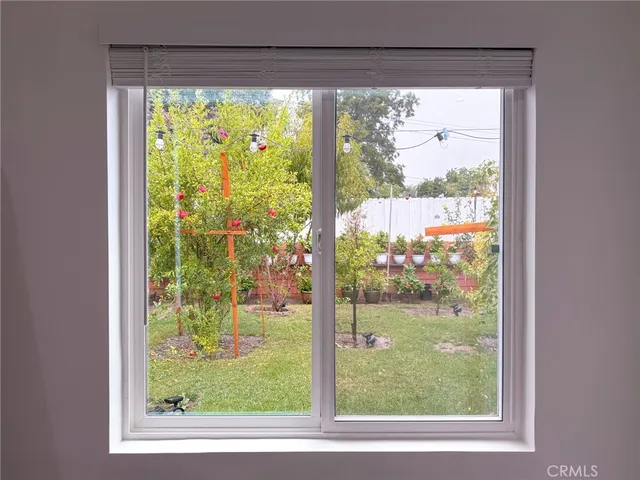 a view of a house with a window