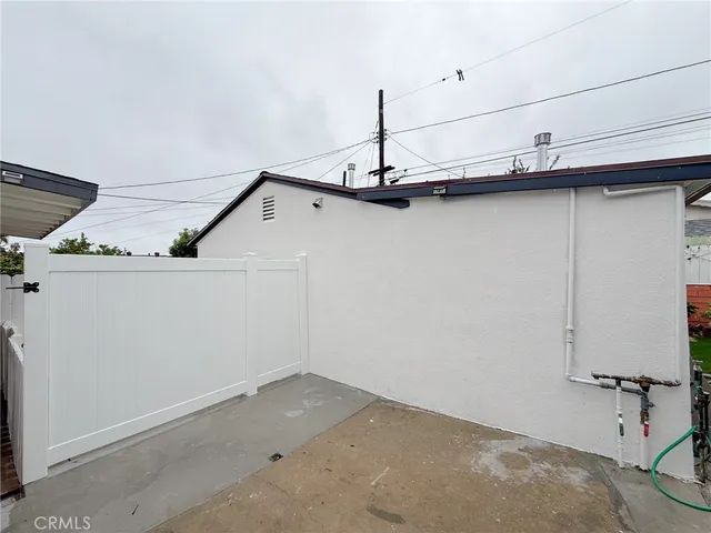a view of a porch with furniture