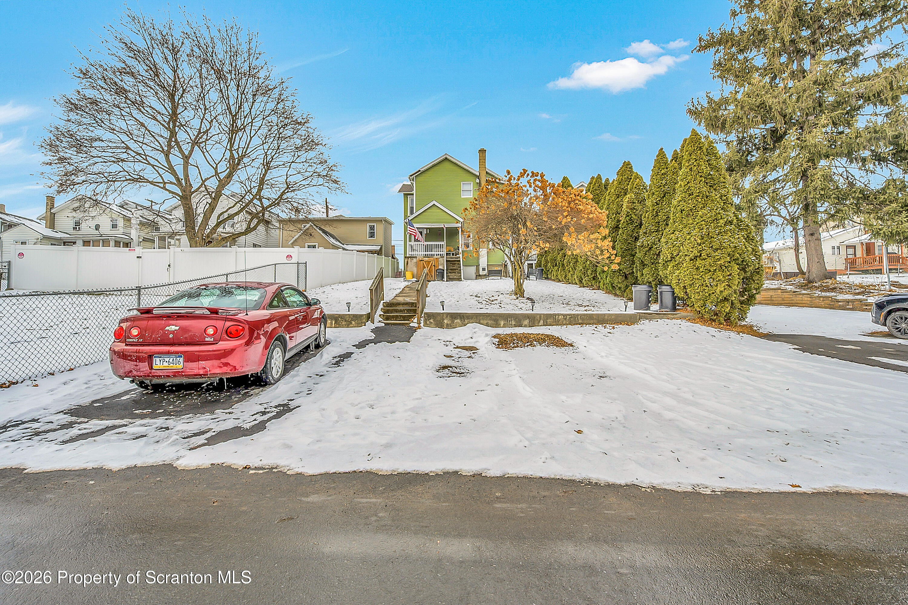 228 North Main Street Taylor, PA 18517 - Photo 18 of 19 a view of outdoor space yard and swimming pool