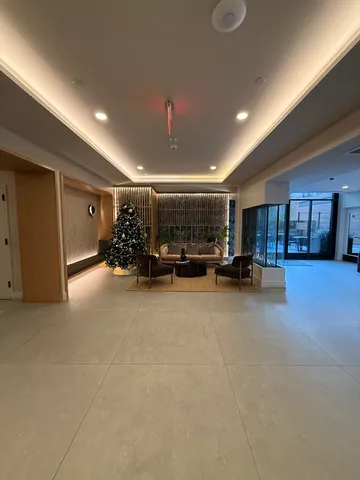 a view of lobby with furniture