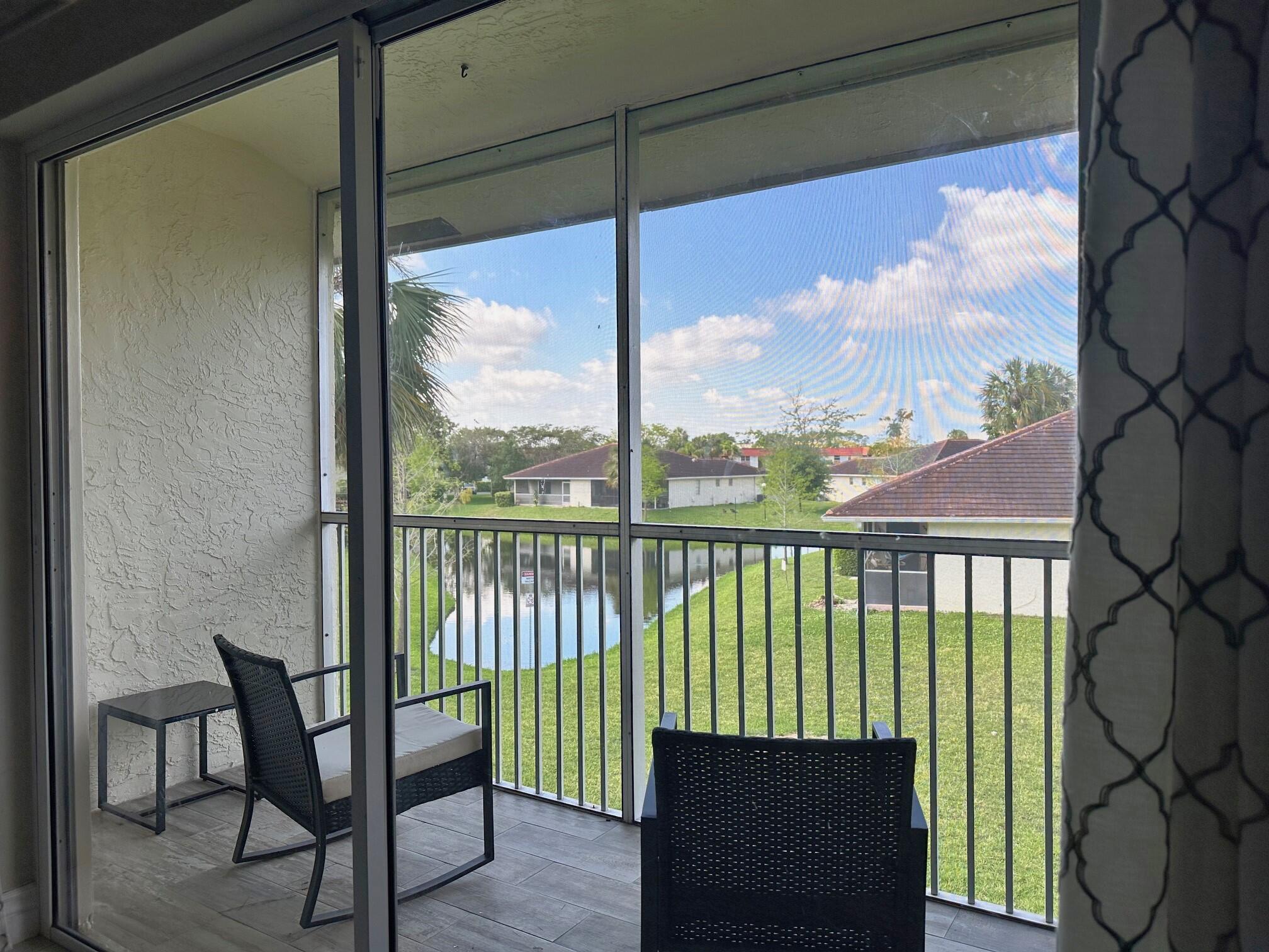 9845 Three Lakes Circle Boca Raton, FL 33428 - Photo 22 of 27 View and Screened Balcony