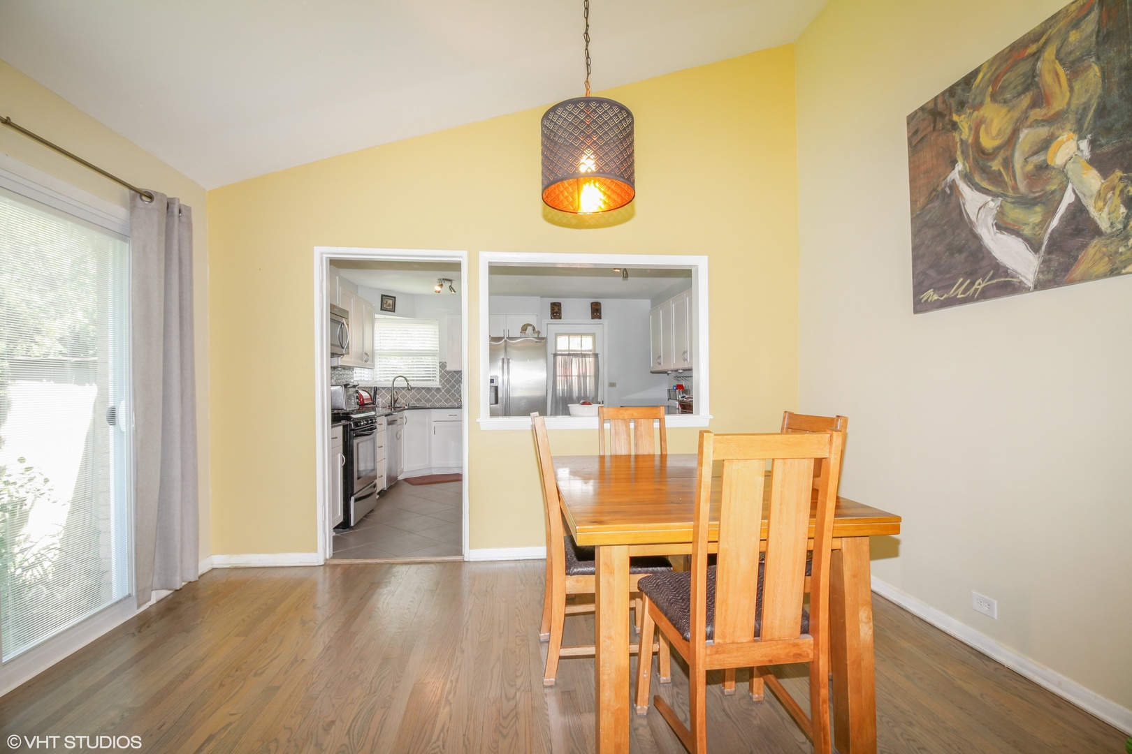 244 Glendale Road Glenview, IL 60025 - Photo 6 of 25 a view of a dining room with furniture and wooden floor