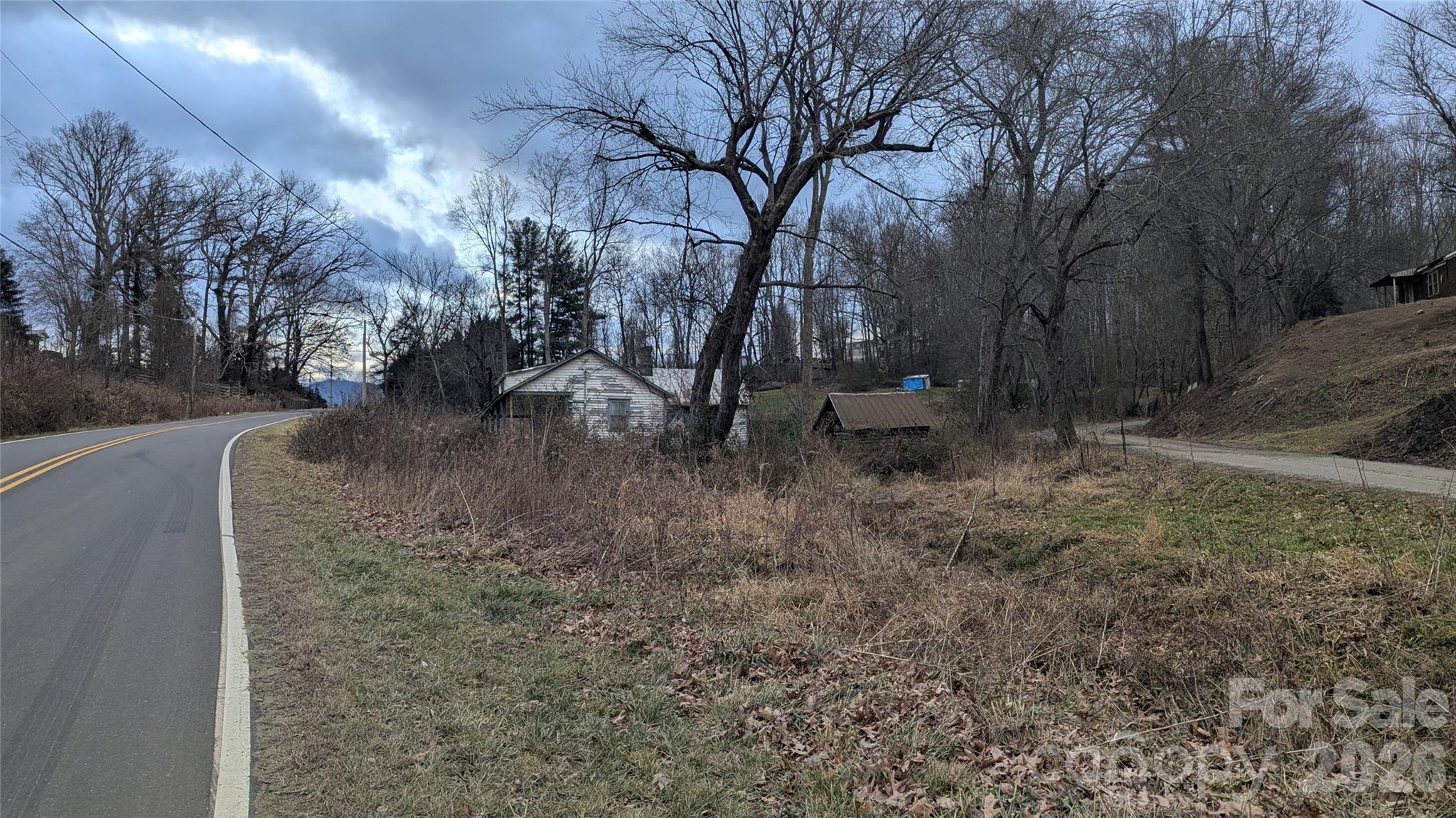 347 Richland Creek Road Clyde, NC 28721 - Photo 34 of 37 a view of a outdoor space with lots of trees