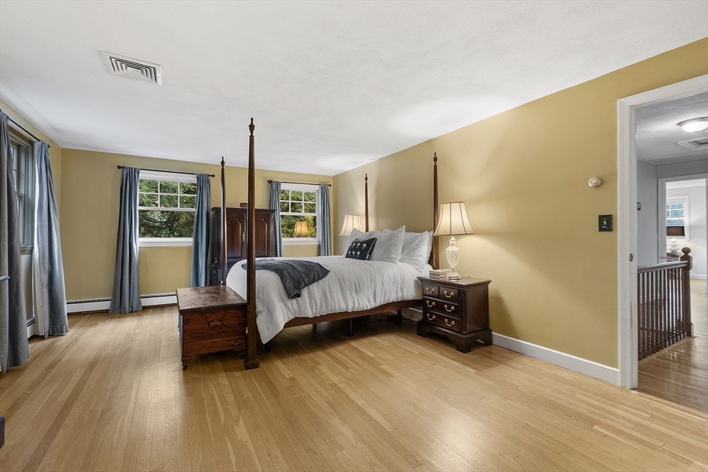 80 North Branch Road Concord, MA 01742 - Photo 18 of 35 a bedroom with furniture and a wooden floor