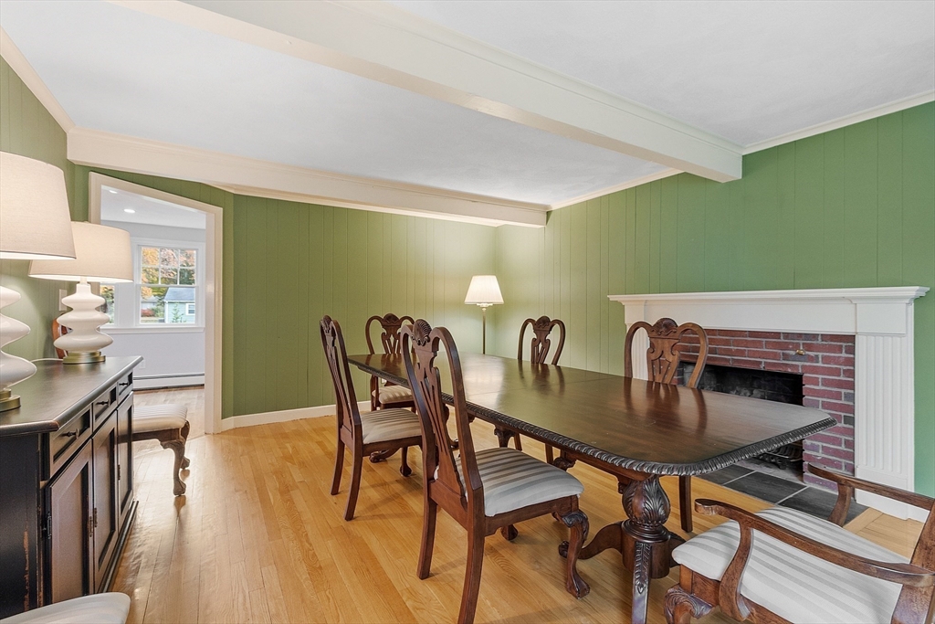 80 North Branch Road Concord, MA 01742 - Photo 10 of 35 a view of a dining room with furniture and wooden floor