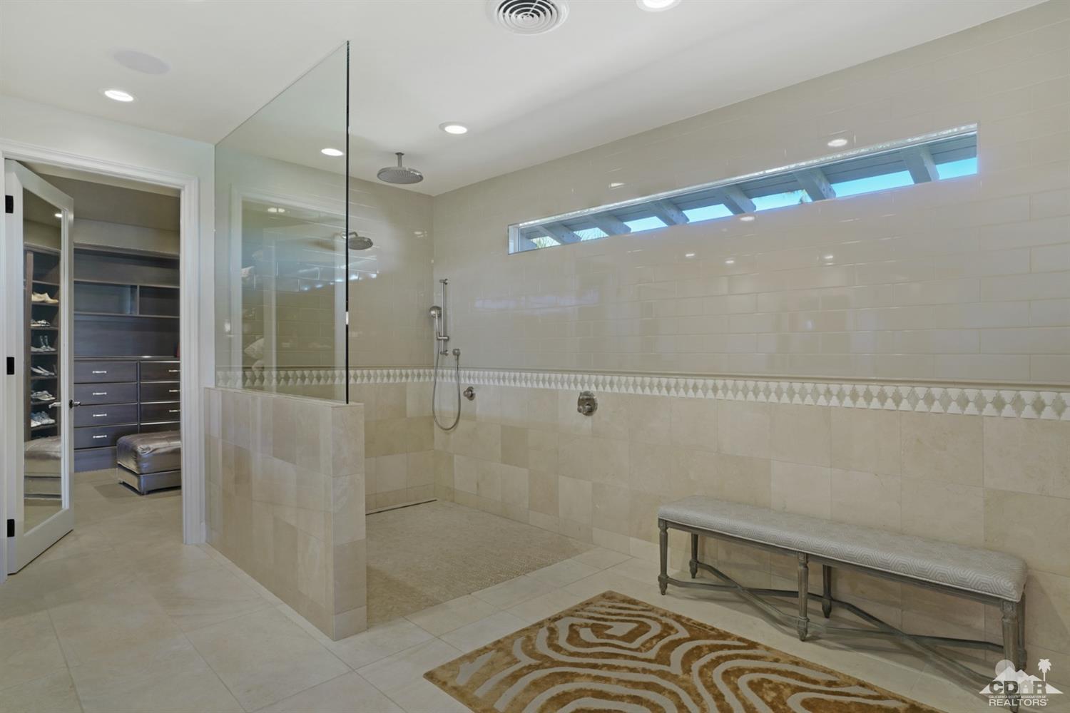 40757 Thunderbird Road Rancho Mirage, CA 92270 - Photo 41 of 70 a bathroom with a sink and shower