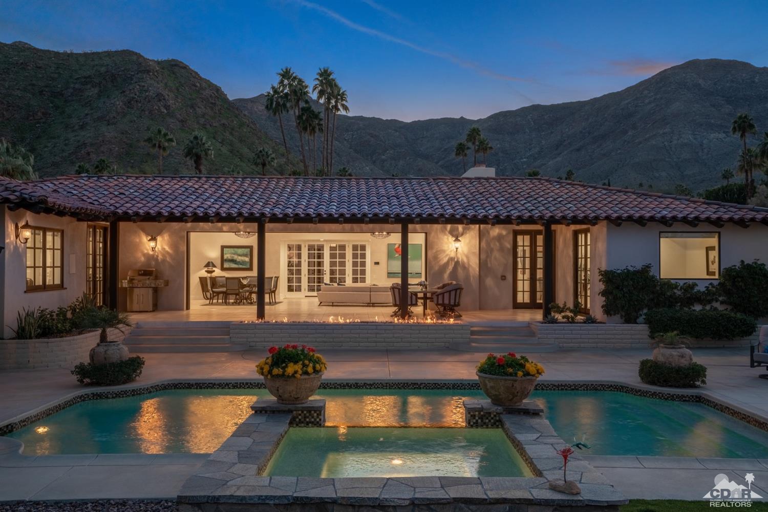 40757 Thunderbird Road Rancho Mirage, CA 92270 - Photo 10 of 70 a view of a house with pool and sitting area