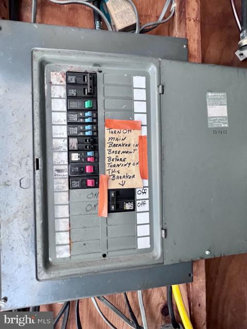 62 Otter Point Road Elkton, MD 21921 - Photo 27 of 33 Labelled Garage Electric Panel