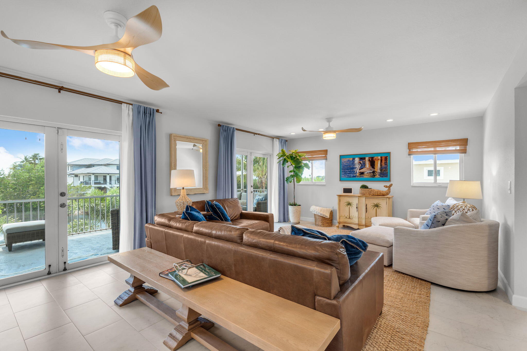 24 Mutiny Place Key Largo, FL 33037 - Photo 22 of 69 a living room with furniture and a large window