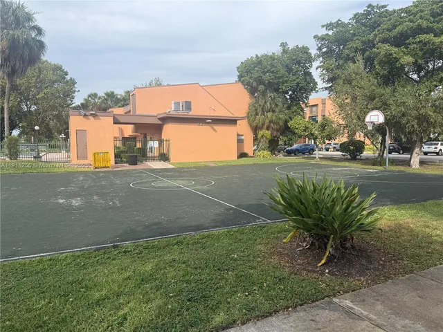 a view of a house with a outdoor space