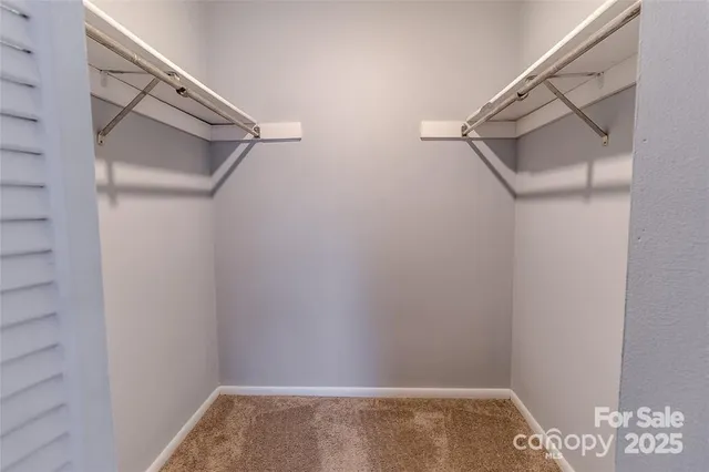 a view of walk in closet