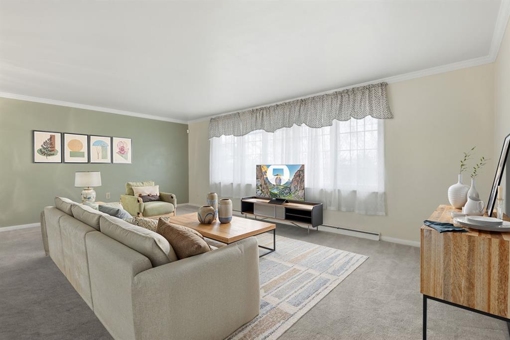 268 Plummer Avenue Pittsburgh, PA 15202 - Photo 7 of 50 a living room with furniture and a flat screen tv
