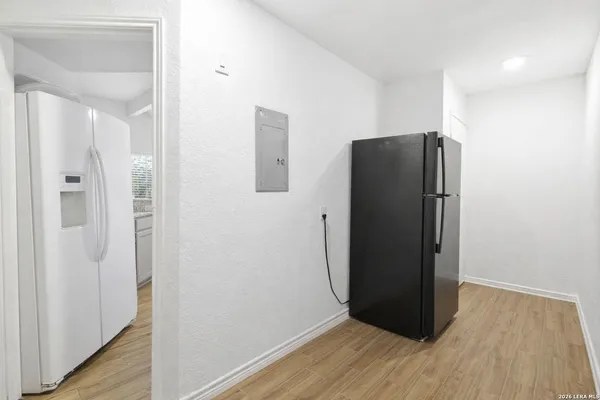 a view of a walk in closet