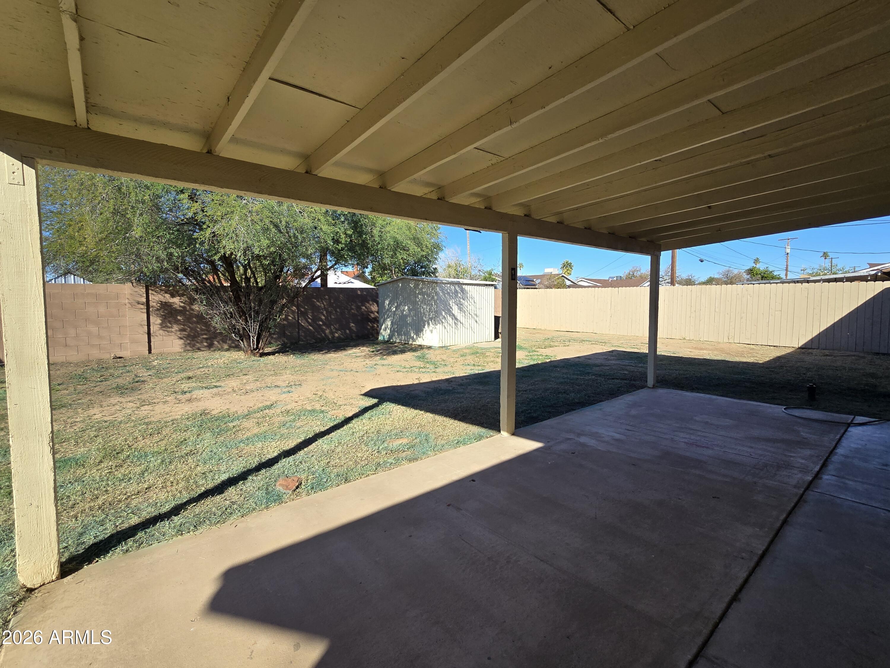 6512 North 41st Avenue Phoenix, AZ 85019 - Photo 23 of 24 a view of a backyard