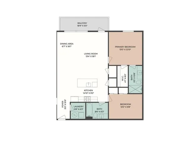 $2,300 | 900 Bartholomew Street, Unit 316, New Orleans, LA 70117