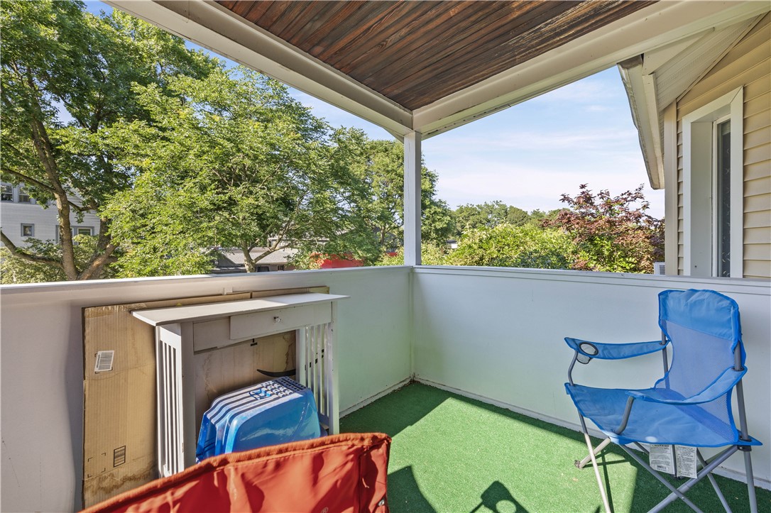 827 Garson Avenue Rochester, NY 14609 - Photo 25 of 40 Unit #2 | Upper Covered Porch (Front)