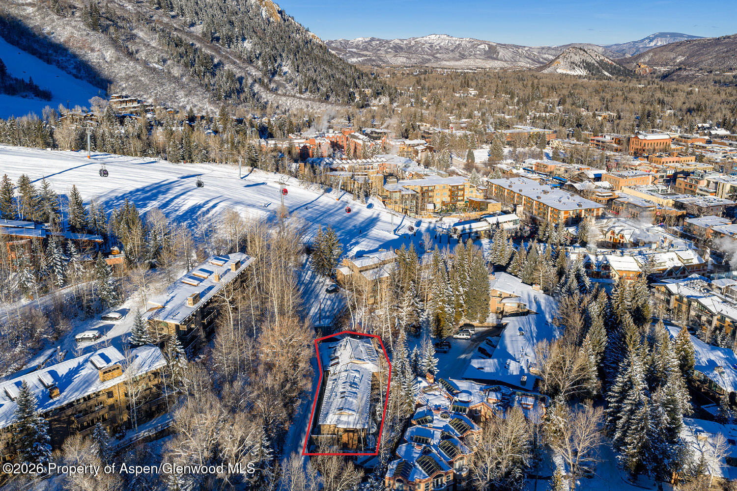 107 Aspen Mountain Road, Unit 3 Aspen, CO 81611 - Photo 22 of 25 a view of city