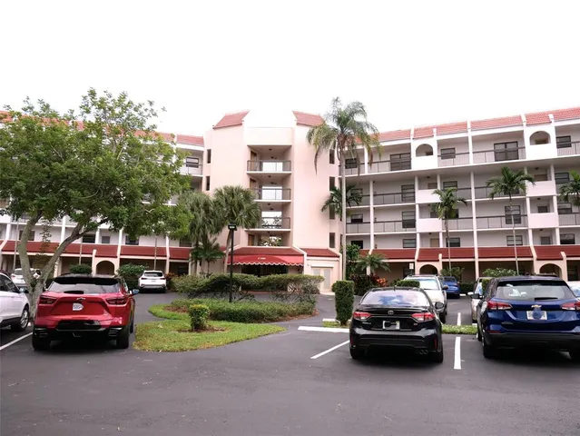 a car parked in front of a building