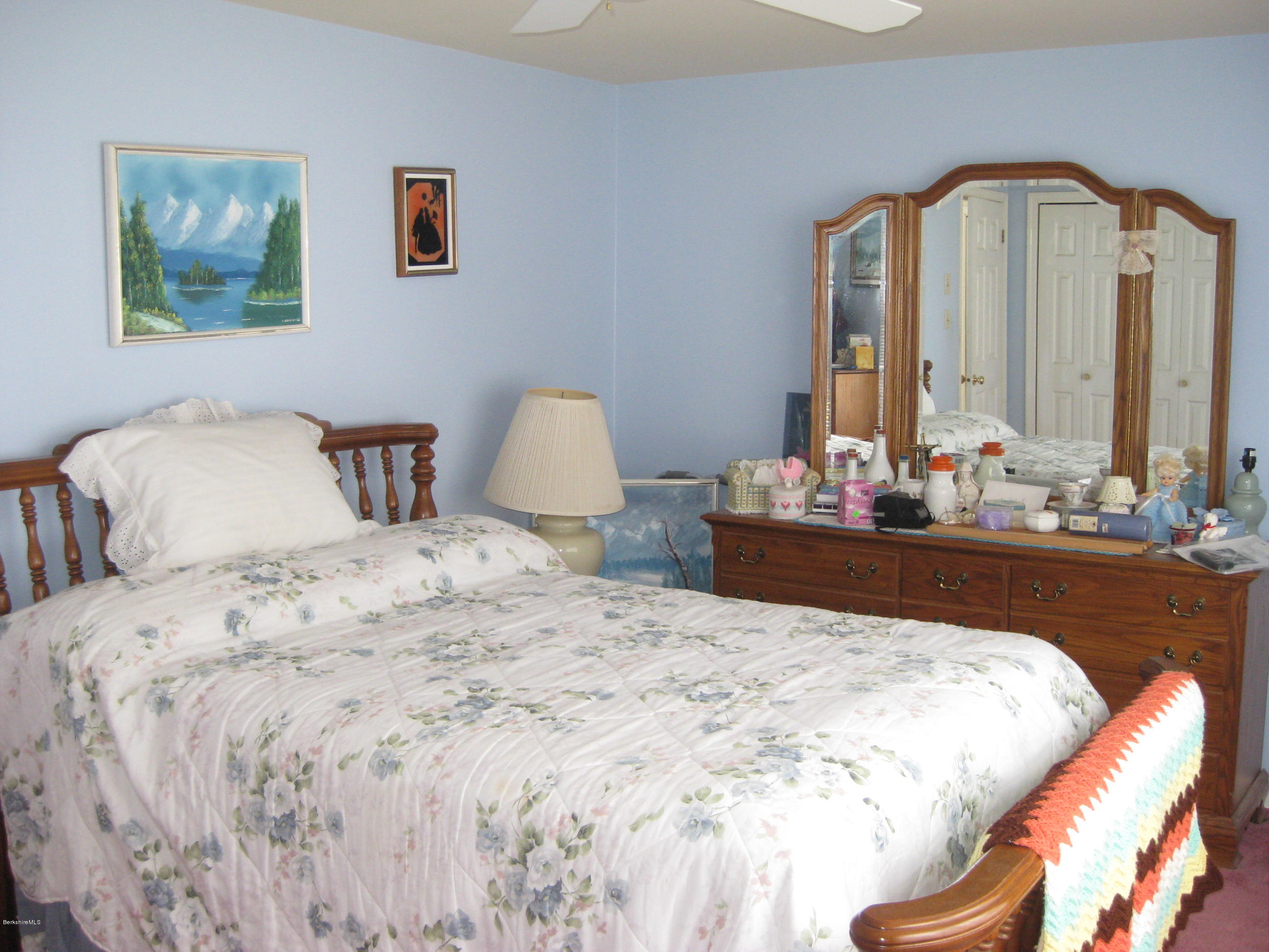 576 Loop Road Savoy, MA 01256 - Photo 14 of 23 a bedroom with bed and cupboard