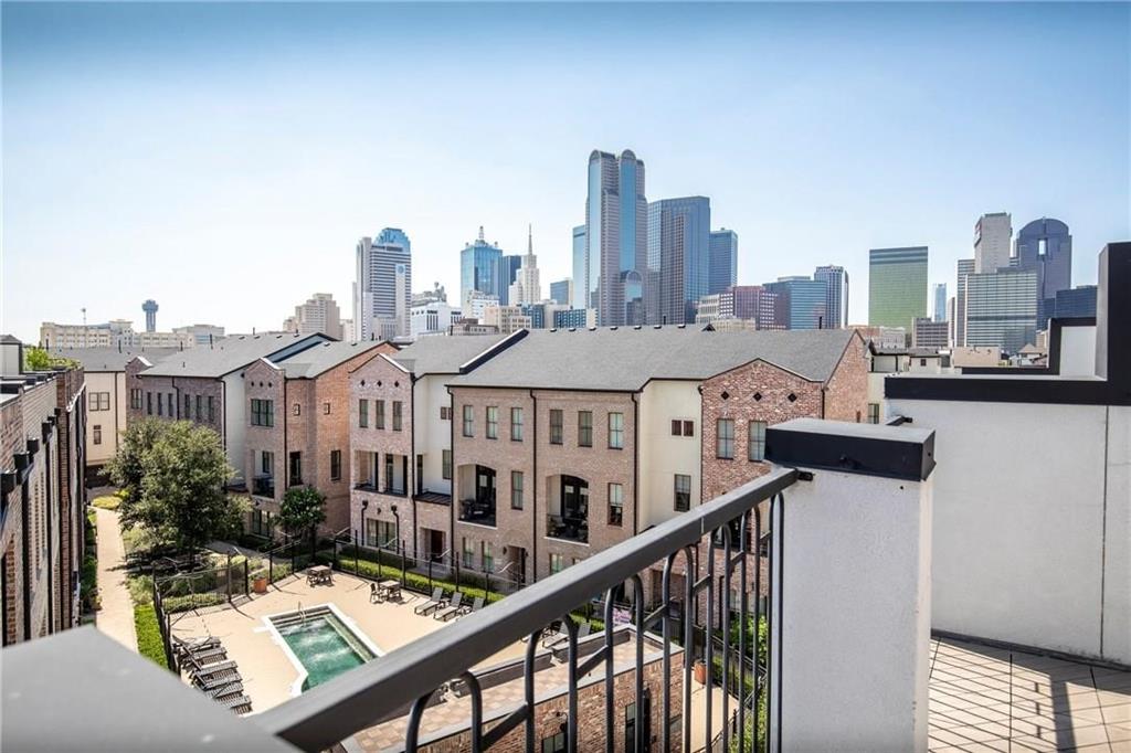 751 South Cesar Chavez Boulevard Dallas, TX 75201 - Photo 1 of 1 a view of city from balcony