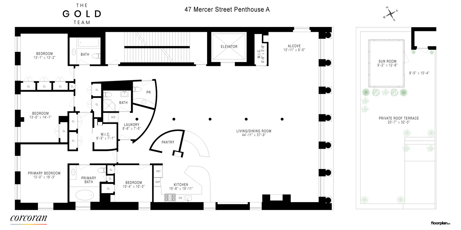 47 Mercer Street, Unit PHA Manhattan, NY 10013 - Photo 20 of 20