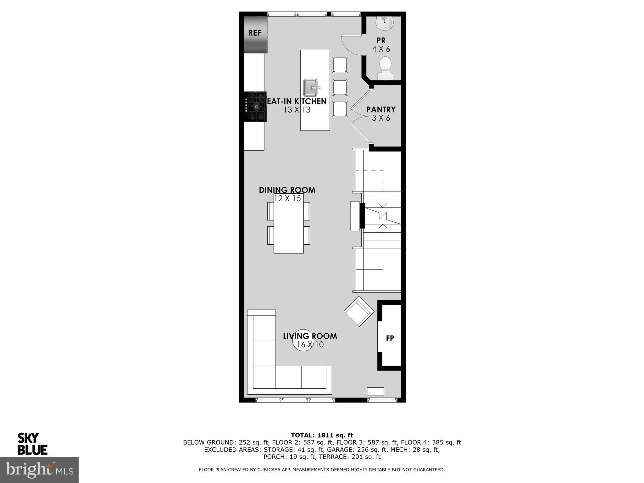 11237 Beaker Street Reston, VA 20190 - Photo 43 of 45 a picture of a floor plan