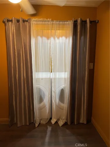 a room with furniture and window