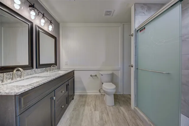 a view of a small space