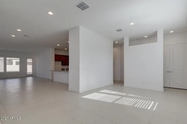 a view of empty room