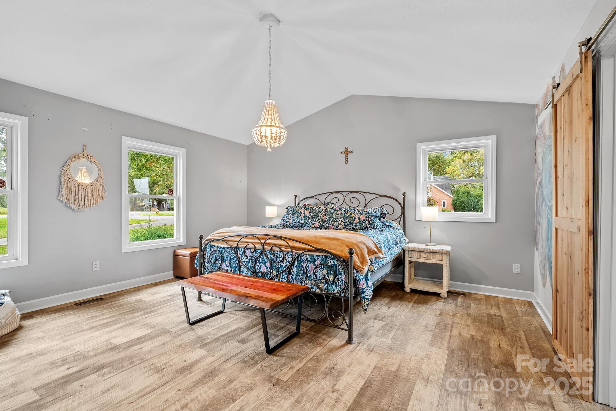21 Presbyterian Church Road Mills River, NC 28759 - Photo 20 of 48 a bedroom with a bed and a window