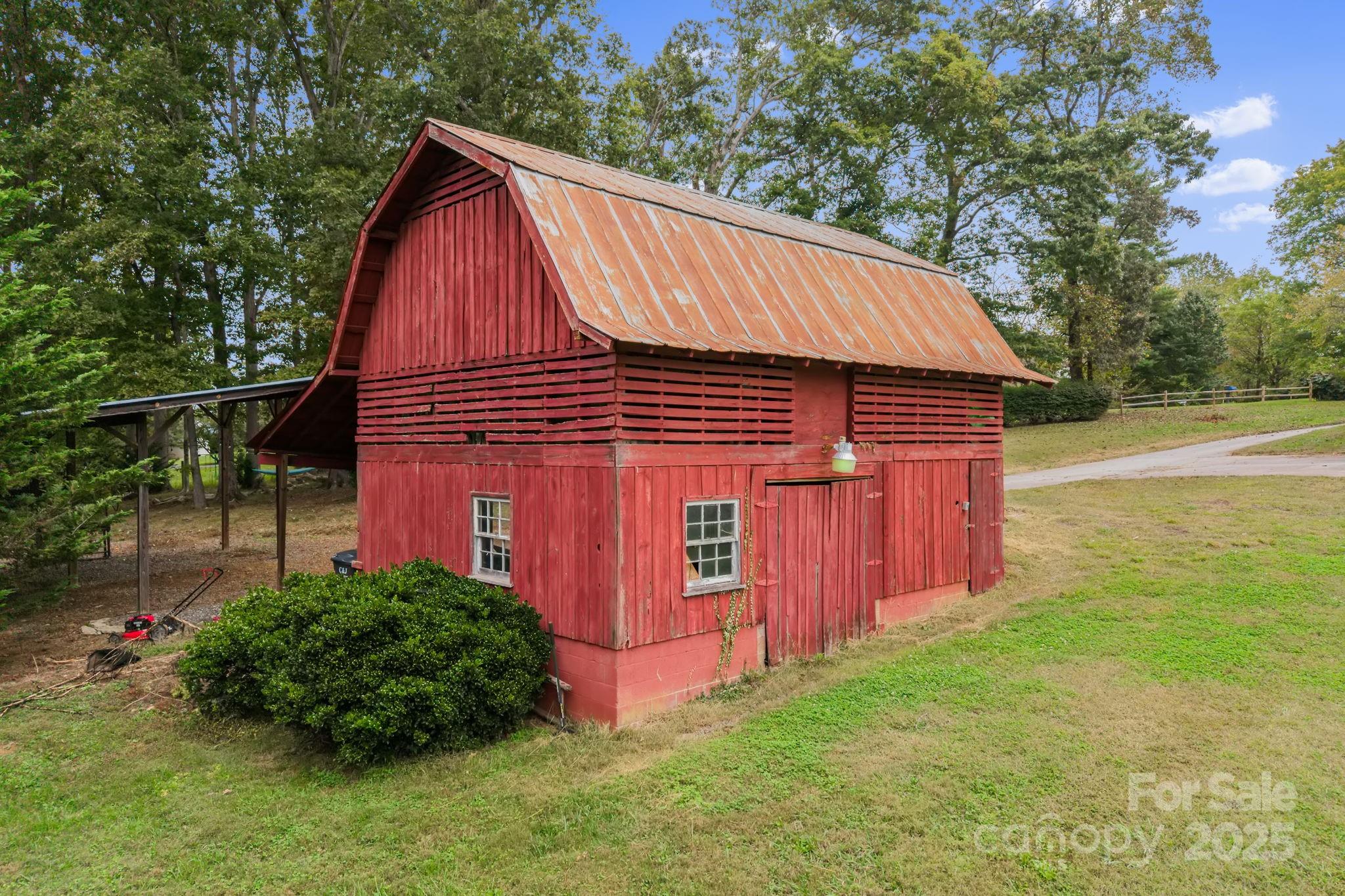 21 Presbyterian Church Road Mills River, NC 28759 - Photo 3 of 48 a view of backyard of house with green space
