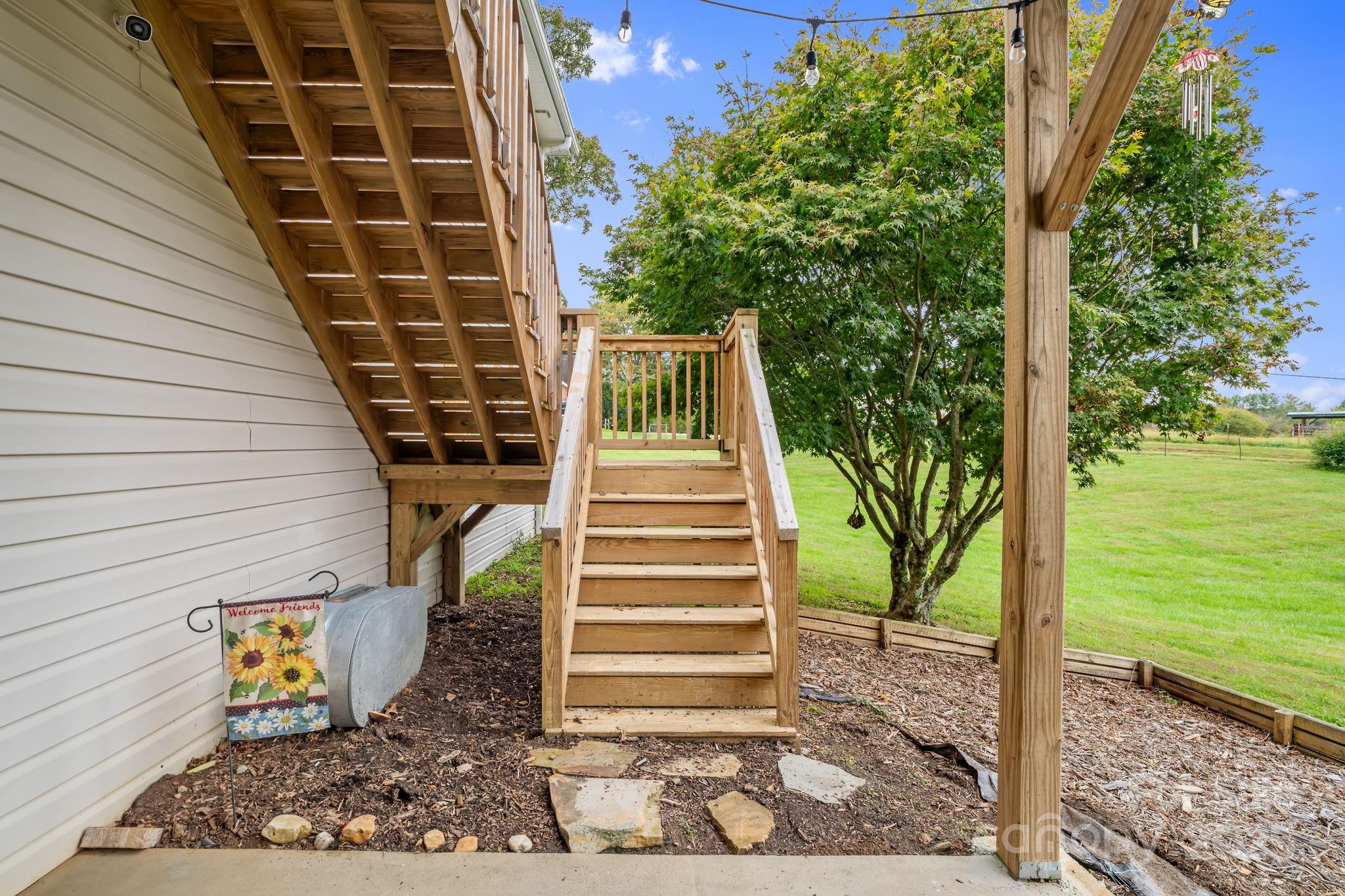 21 Presbyterian Church Road Mills River, NC 28759 - Photo 36 of 48 a view of a pathway with a door