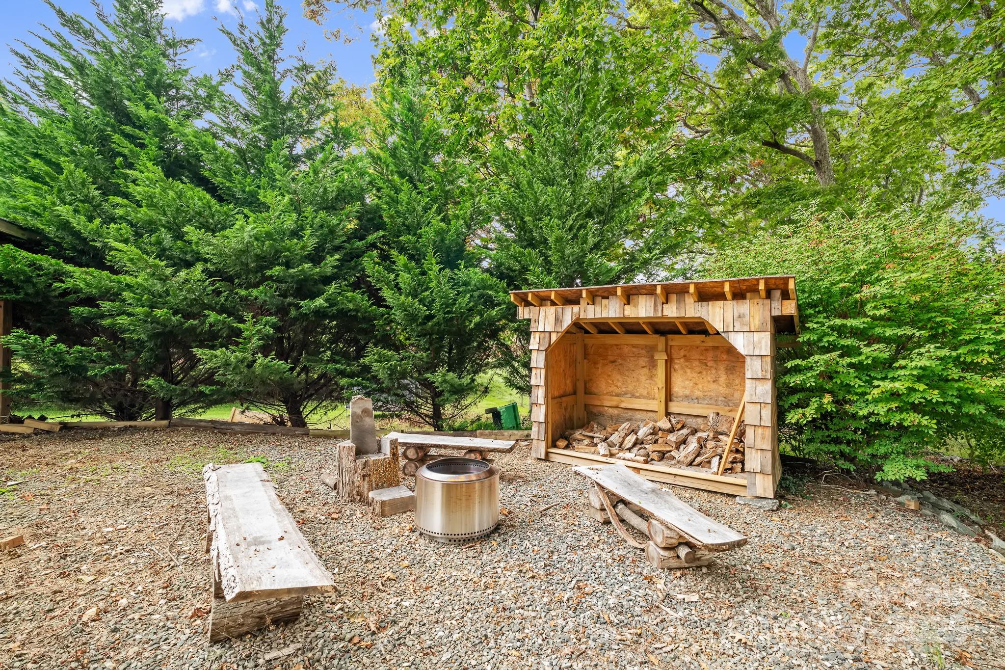 21 Presbyterian Church Road Mills River, NC 28759 - Photo 44 of 48 a view of a chairs and table in the patio