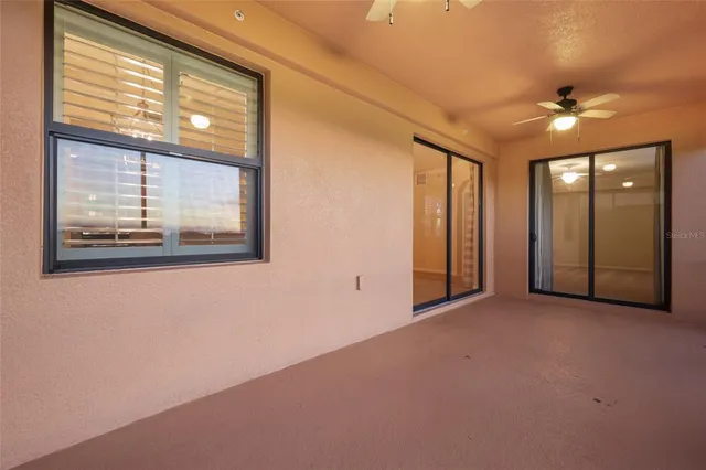 a view of a city with an ocean view