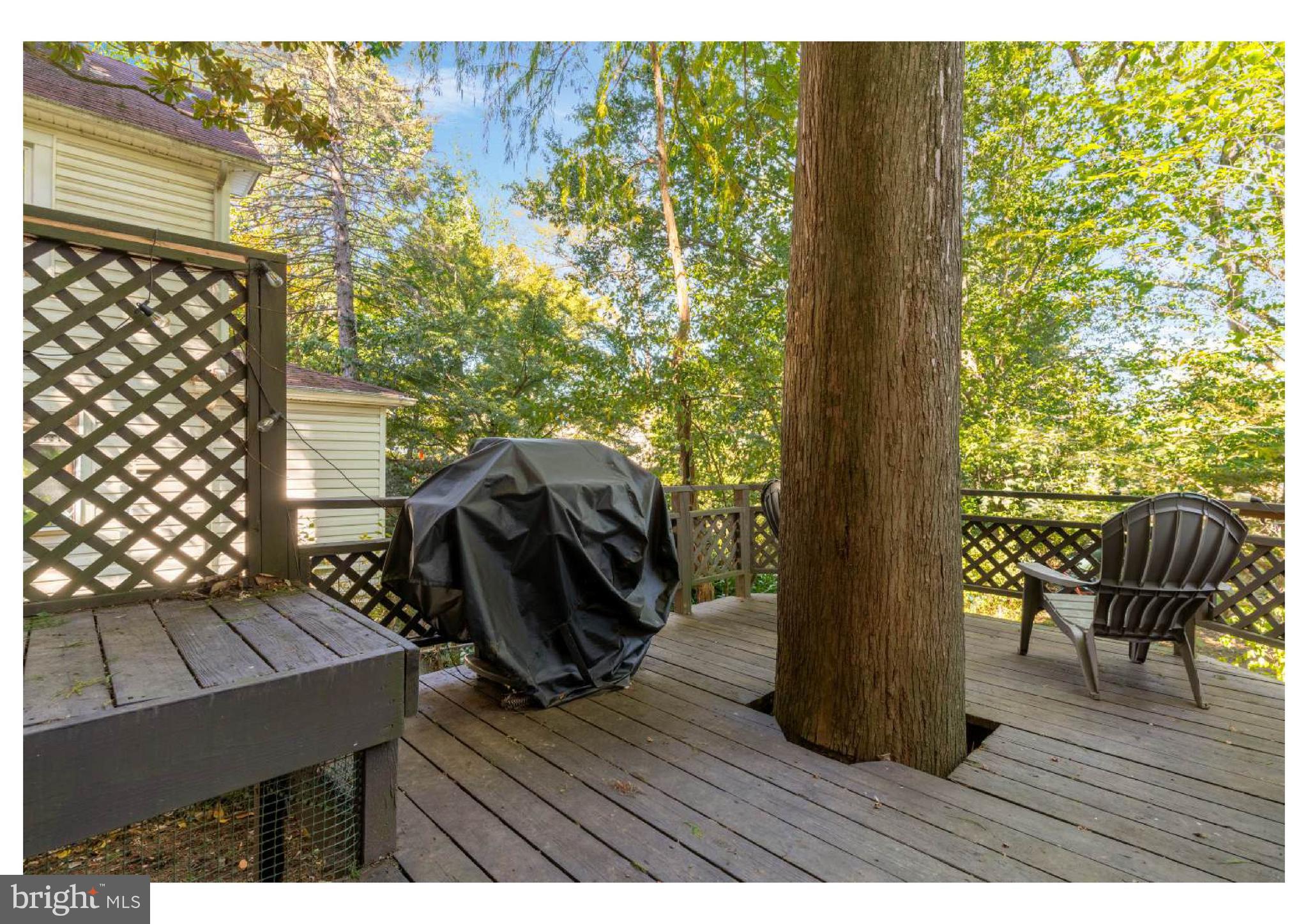 610 St Dunstans Road Baltimore, MD 21212 - Photo 36 of 44 a view of balcony with wooden floor and outdoor seating