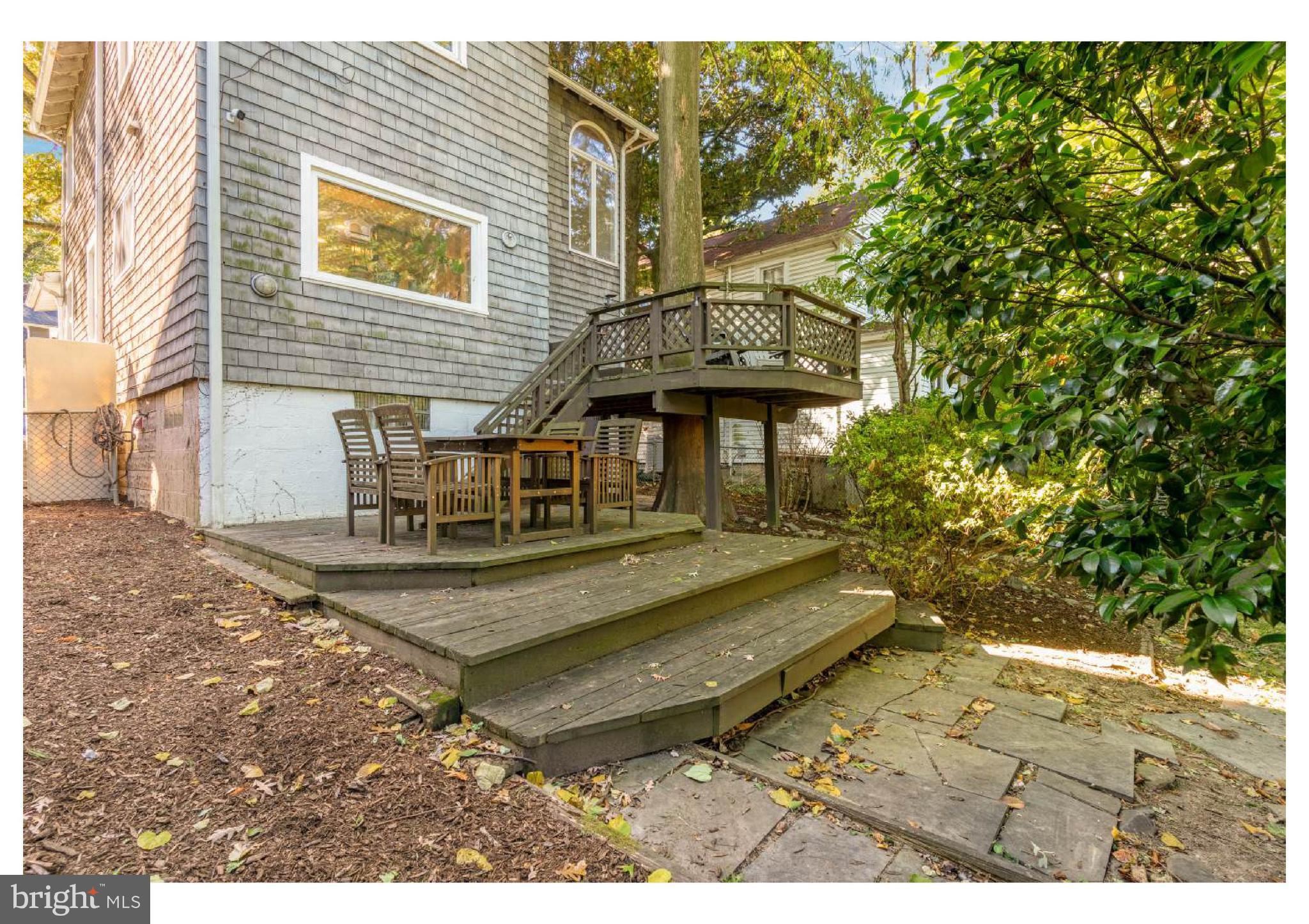 610 St Dunstans Road Baltimore, MD 21212 - Photo 39 of 44 a view of a house with wooden deck