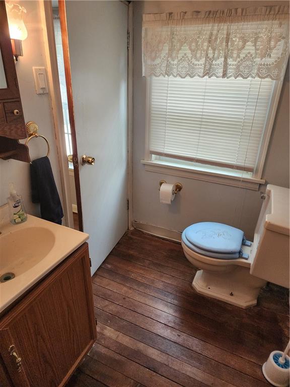 844 Rose Stop Road New Castle, PA 16101 - Photo 16 of 28 a bathroom with a toilet and a sink